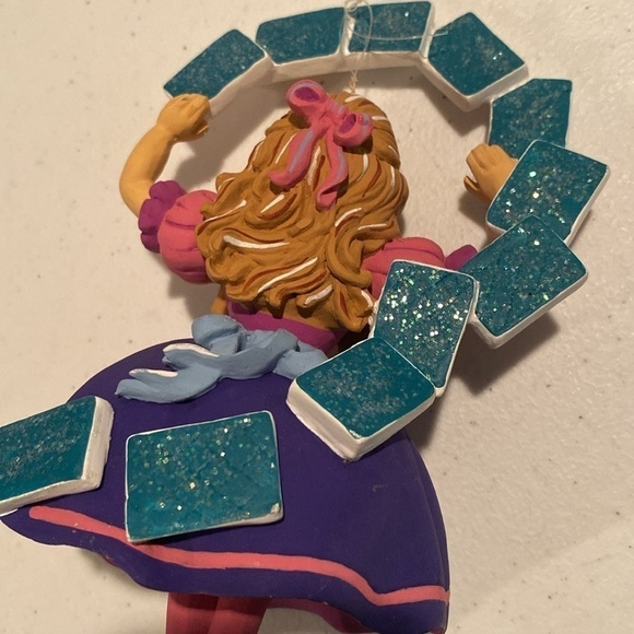 Department 56 Alice with cards Alice in Wonderland ornament - Picture 7 of 7